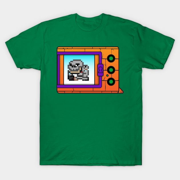 digimon vpet ver 3 andromon T-Shirt by DeeMON